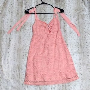 Kids size medium pink dress